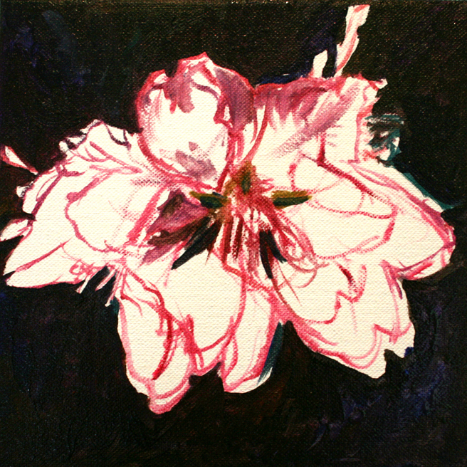 Marie Cameron Cherry Blossom in progress  A 2012