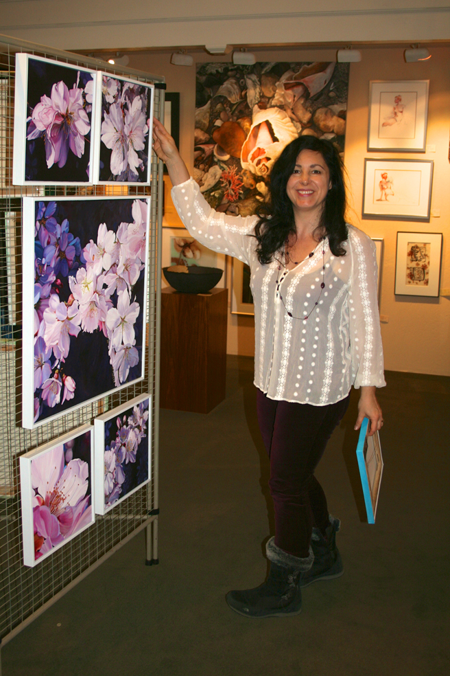 LGMG Featured Artist Installation Cherry Blossoms Marie Cameron 2012