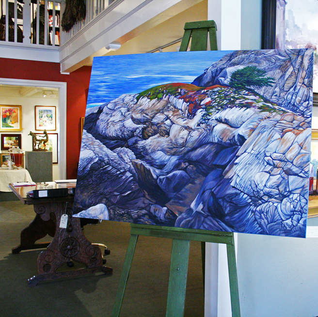 Cypress Rock at Los Gatos Museums Gallery 