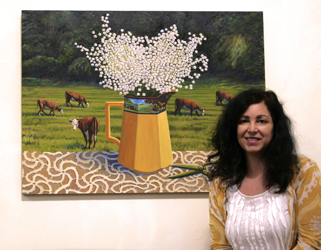 Spring Awakening PAL 2014 Marie Cameron - Lily of the Valley with Cows