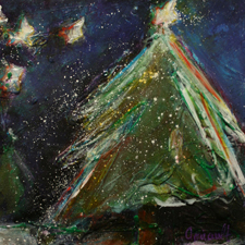 LGMG Holiday Reception - Johane Amirault - Joyeux Noel detail