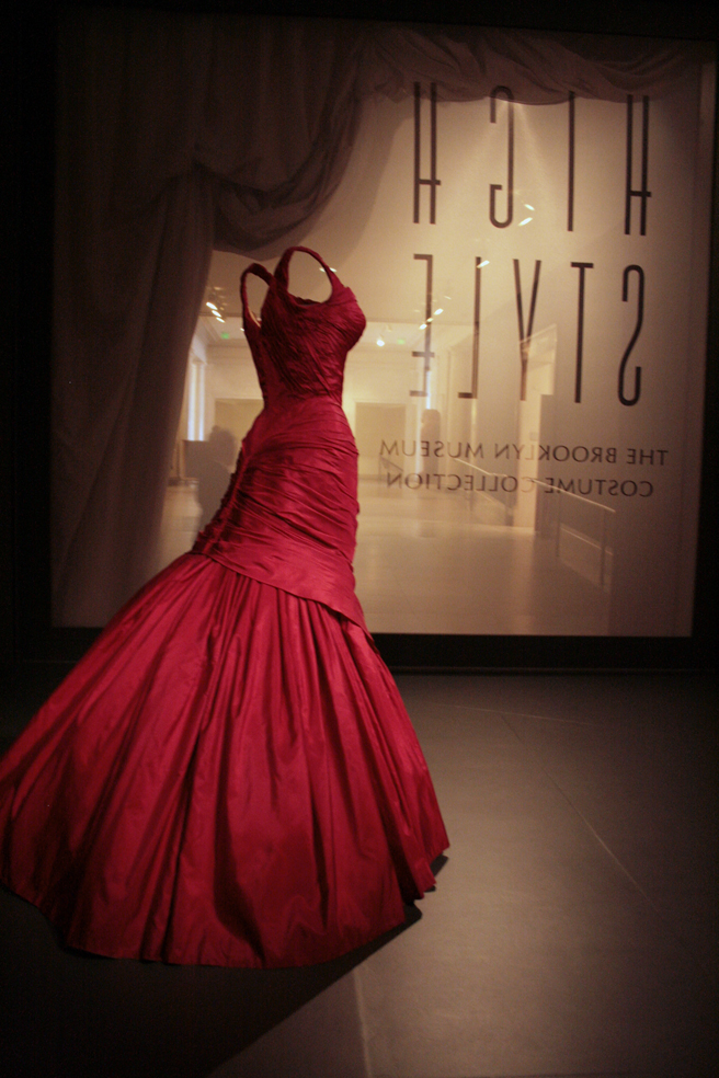 Legion of Honor - High Style - James Galanus - Red Evening Gown