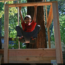 Treehouse Camp, Montalvo - photo Marie Cameron 2015