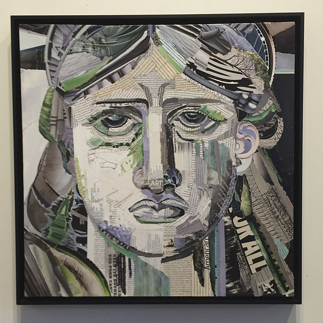 Figures and Faces PAL 2015 - Laurie Barna-The Face of Liberty - photo Marie Cameron