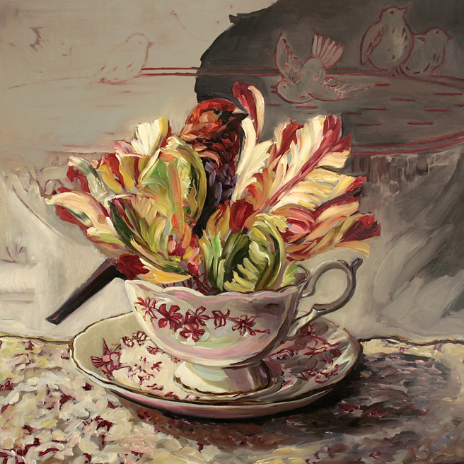 Tulip Tea I (WIP) 11 - Marie Cameron 2015