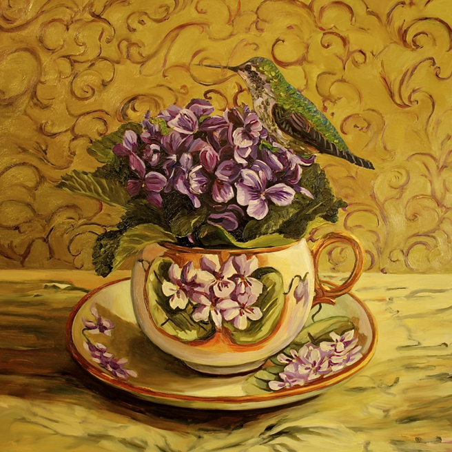 Violet Tea I (WIP) 8 Marie Cameron 2016